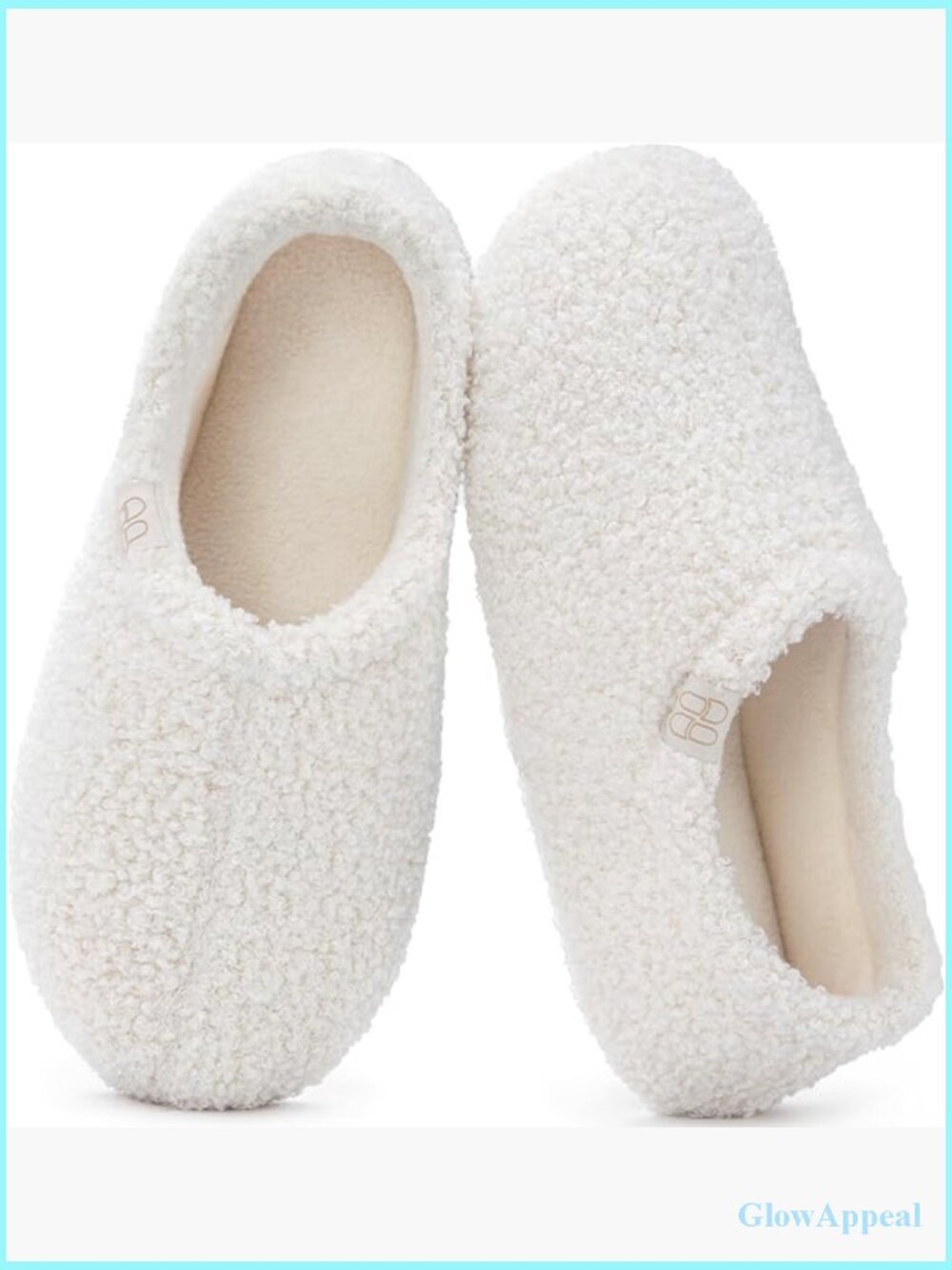 Fuzzy Curly Fur Memory Foam Loafer Slippers with Polar Fleece Lining Women's